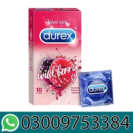 Durex Extra Thin Wild Strawberry Condom In Pakistan