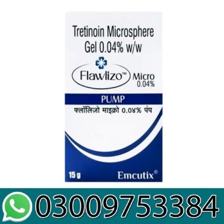 Flawlizo Micro 0.04% Pump Gel in Pakistan