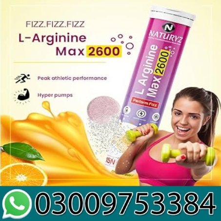 Naturyz L-arginine Max 2600 Effervescent Tablets In Pakistan