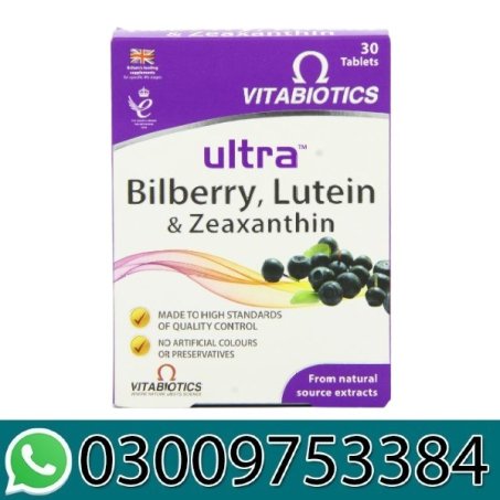 Vitabiotics Ultra Bilberry Lutein and Zeaxanthin in Pakistan