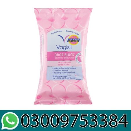 Vagisil Odor Block Daily Freshening Wipes In Pakistan
