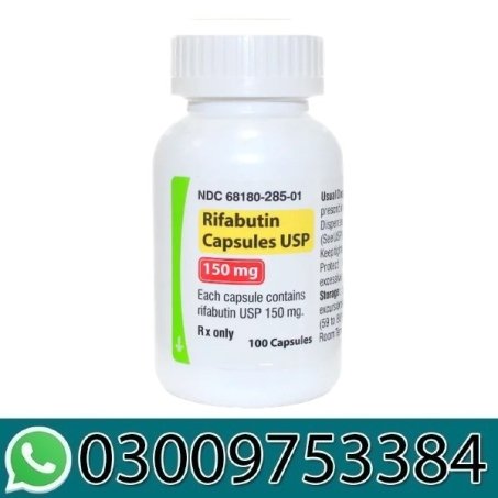 Rifabutin Capsules Price In Pakistan