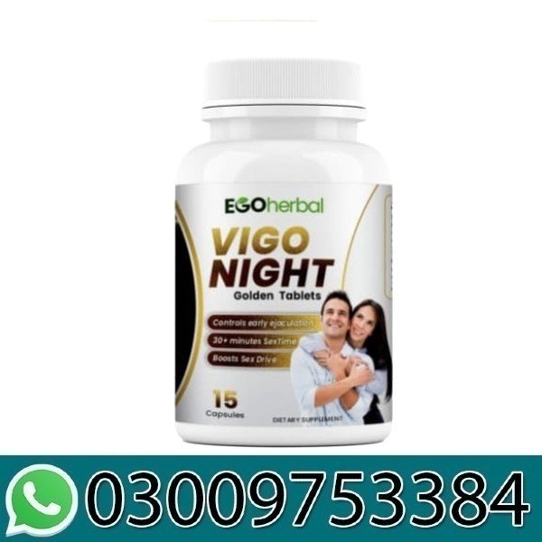 Vigo Night Golden Capsule In Pakistan